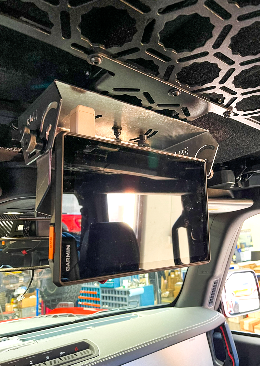 Fold Down Garmin TREAD-XL GPS Mount - Bronco Roof Mount