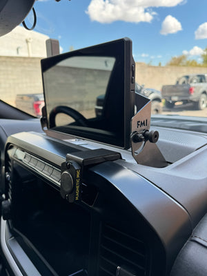 2021-2023 Gen 3 Raptor Center Dash Fold Down GPS mount-Garmin TREAD XL