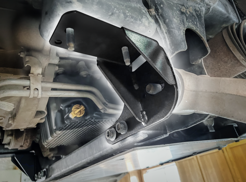 Gen 3 Raptor - Lower Arm Rear Pivot Reinforcement Brackets - Bolt On Kit - 2021 - 2024 F150 Raptor