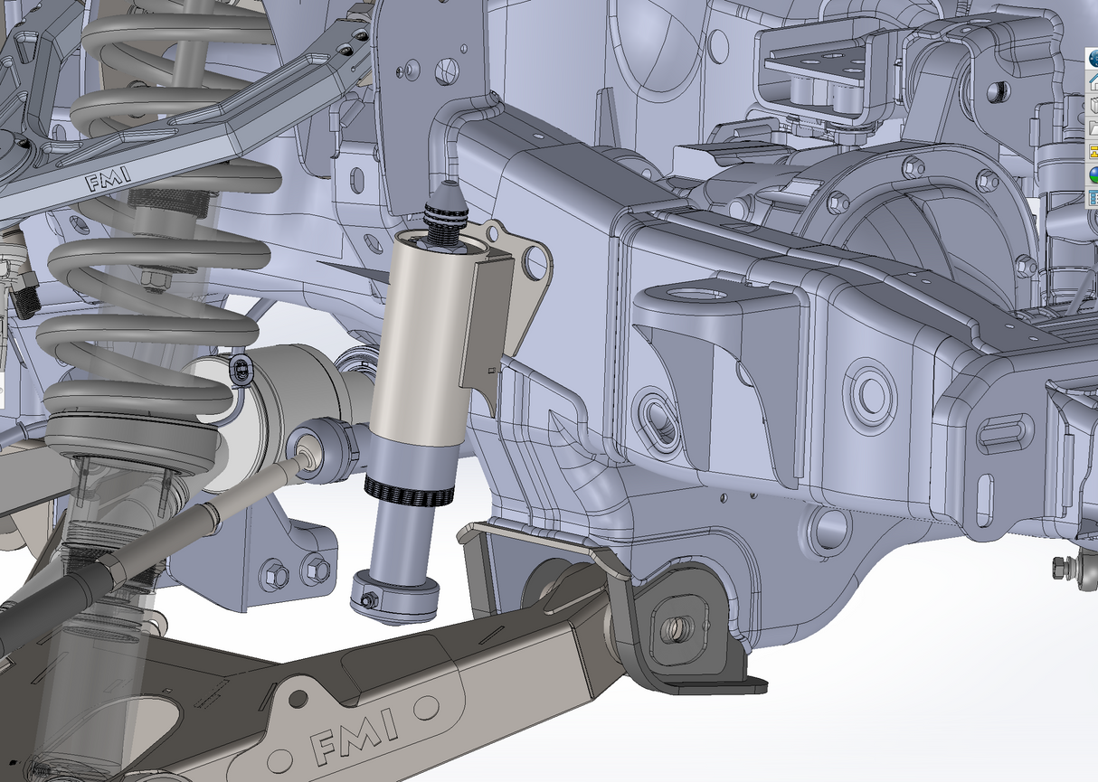 2010-2014 Gen 1 Raptor Front Bump Stop For Fabricated Lower A-Arm