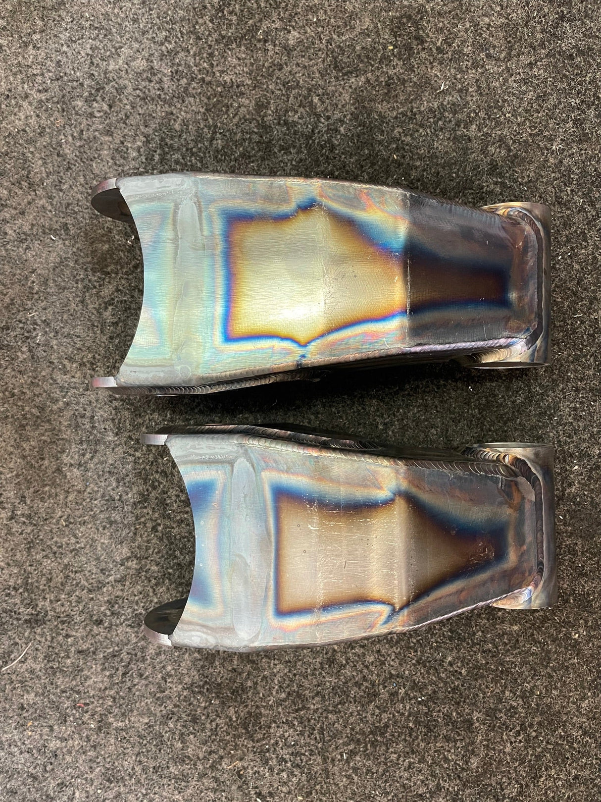 Gen 1 Ford Raptor Shackles by Foutz Motorsports - MIG Welded