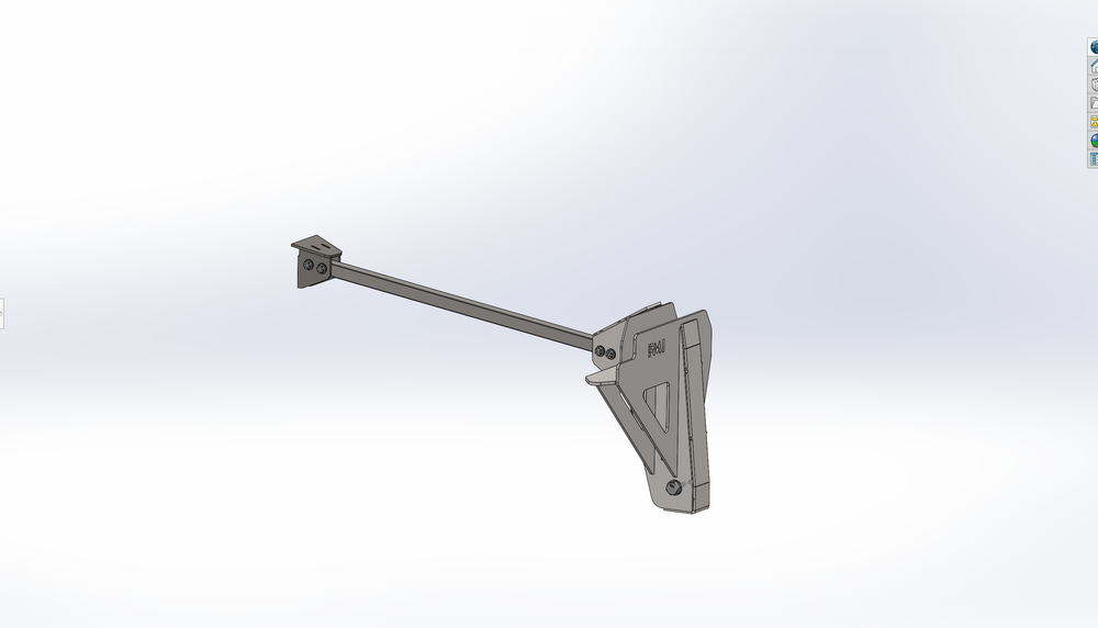 2021-2025 Gen 3 Raptor Panhard Bar Rear Frame Mount, Long Travel Suspension Version