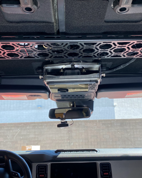 Fold Down Lowrance HDS7-CARBON GPS Mount - Bronco and Bronco Raptor Roof Mount