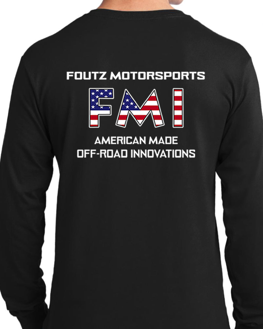 FMI AMERICAN FLAG LOGO SHIRT - MENS LONG SLEEVE