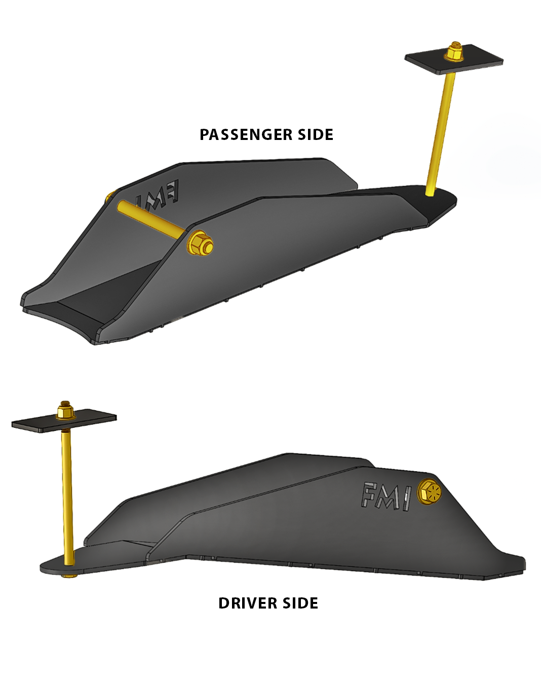 2021-2025 Gen 3 Raptor Rear Frame Lower Link Skid Kit