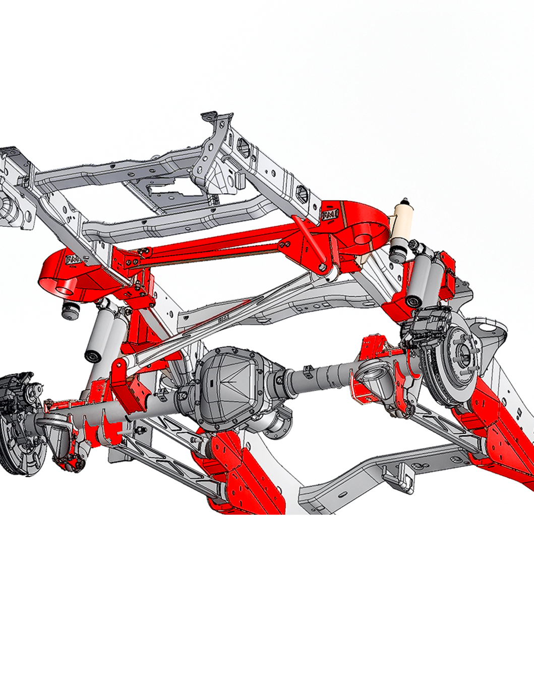 Gen 1 to Gen 3 Raptor Rear Suspension Conversion Kit