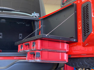 Tailgate Folding Table with PACKOUT Storage Mount - (2022 +) Bronco Raptor and (2021 +) Ford Bronco