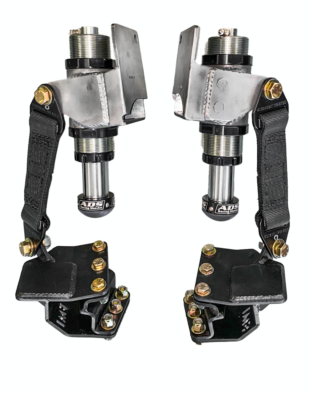 2021 + Bronco - Front Limit Strap Kit & Bump Stop for Stock Arm