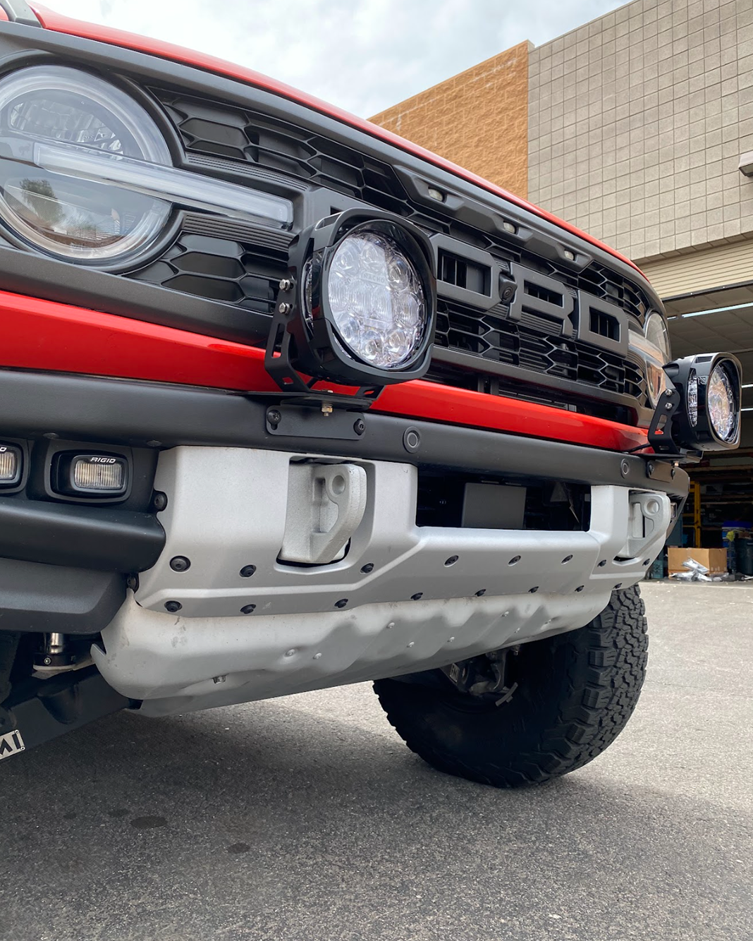 2022, 2023, 2024 Bronco Raptor Front Light Mount Brackets for Stock Modular Bumper - Pair