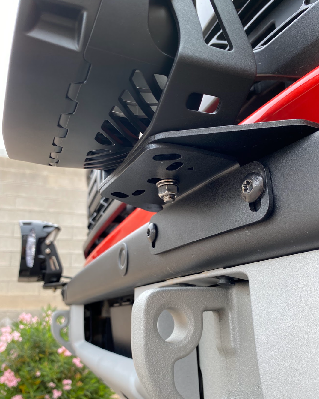 2022, 2023, 2024 Bronco Raptor Front Light Mount Brackets for Stock Modular Bumper - Pair