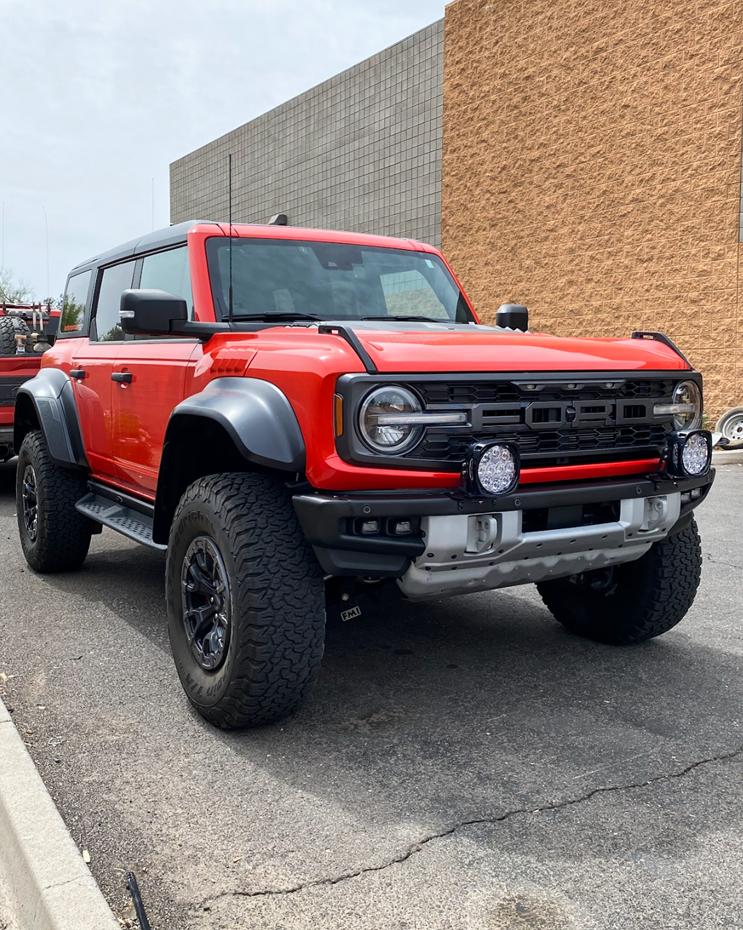 2022, 2023, 2024 Bronco Raptor Front Light Mount Brackets for Stock Modular Bumper - Pair
