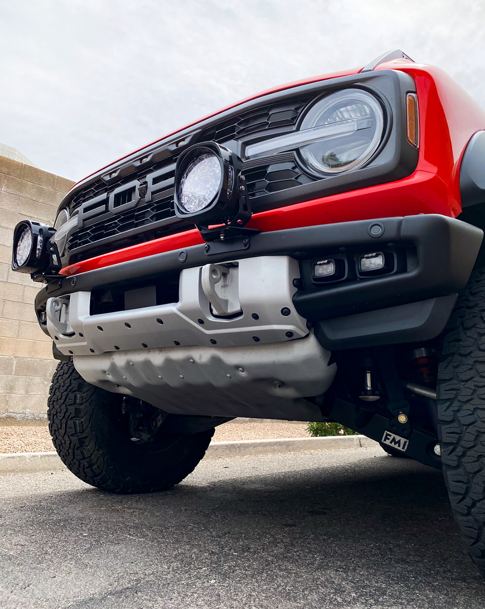 2022, 2023, 2024 Bronco Raptor Front Light Mount Brackets for Stock Modular Bumper - Pair