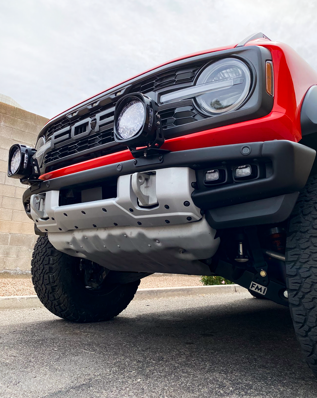 2022, 2023, 2024 Bronco Raptor Front Light Mount Brackets for Stock Modular Bumper - Pair