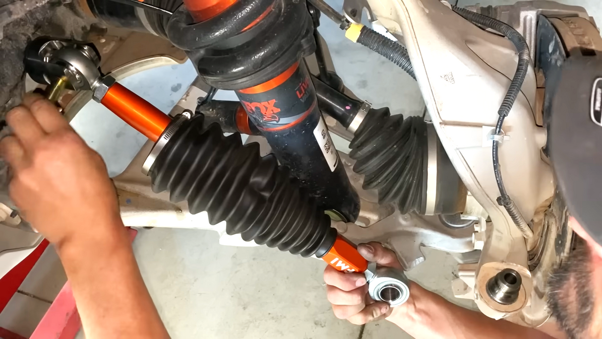 bronco raptor full billet tie rod installation