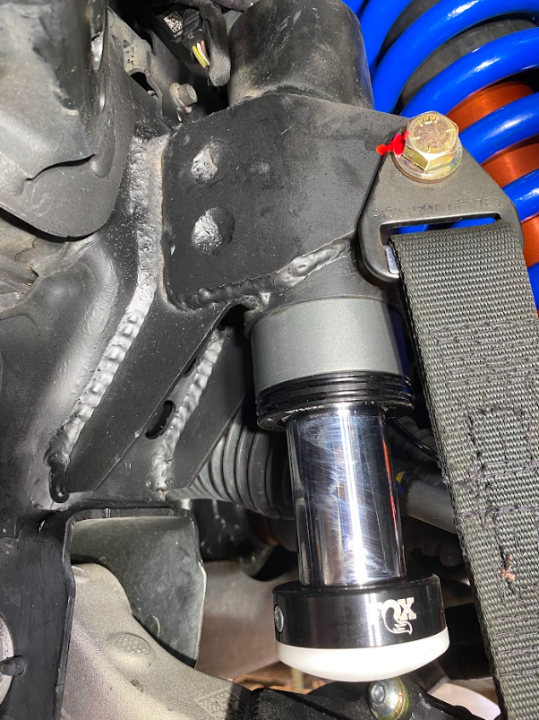 Bronco Raptor Front Limit Strap and Bump Stop kit for Stock Lower Arm