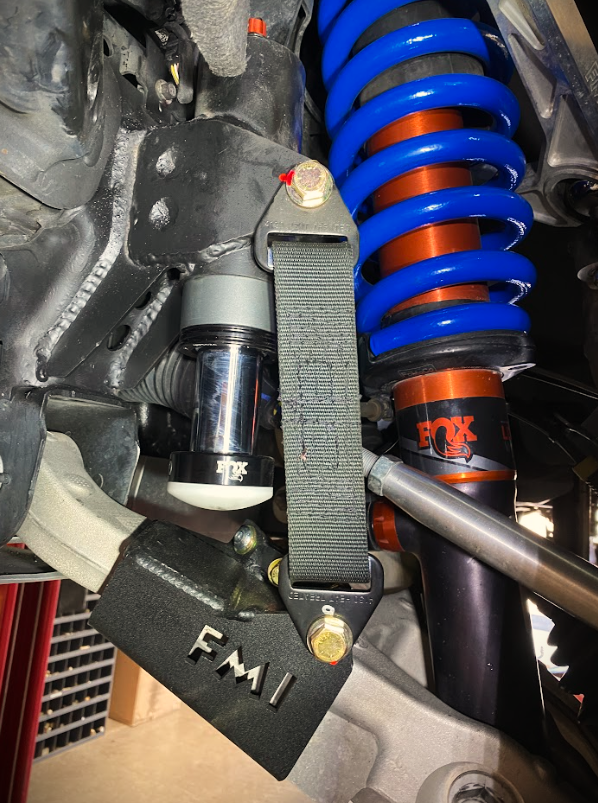 Bronco Raptor Front Limit Strap and Bump Stop kit for Stock Lower Arm