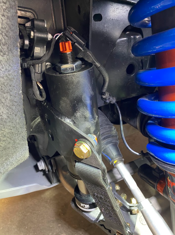 Bronco Raptor Front Limit Strap and Bump Stop kit for Stock Lower Arm
