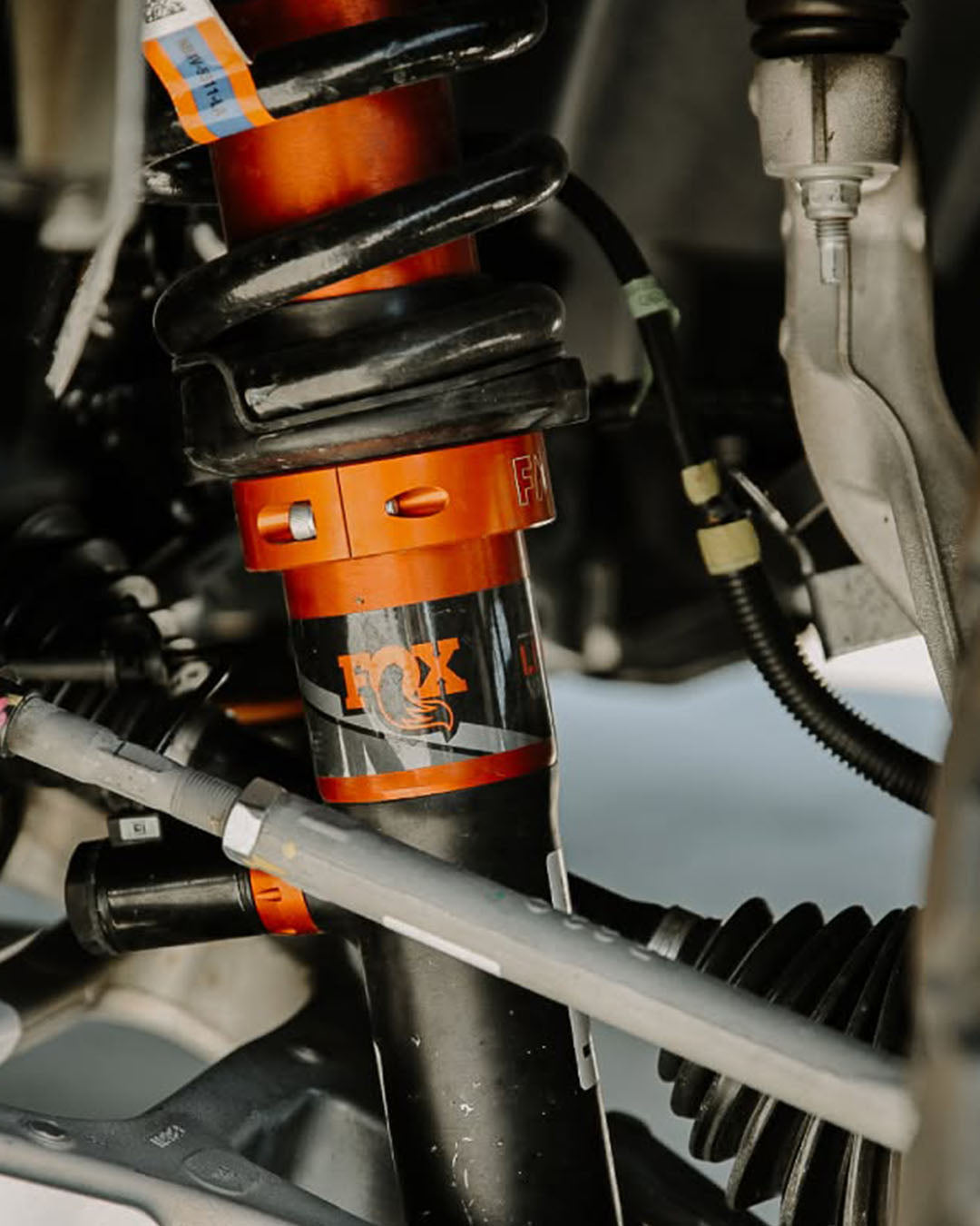 Bronco Raptor front ride height leveling collar