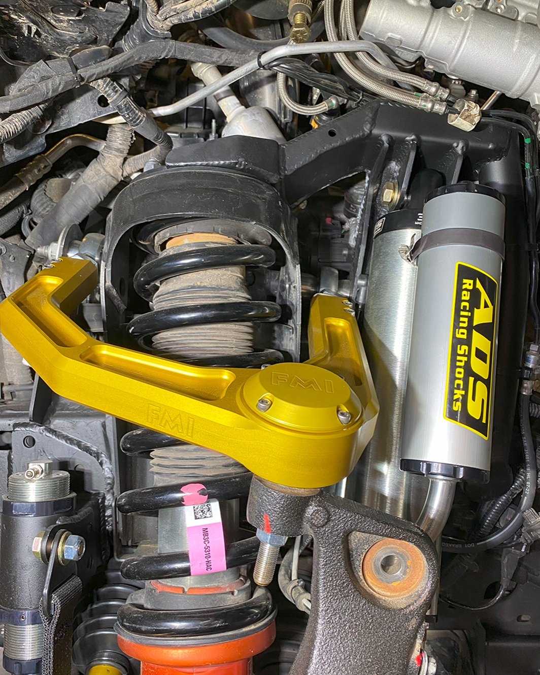 2024+ Ranger Raptor - Fabricated Front Bypass Shock Mount Kit