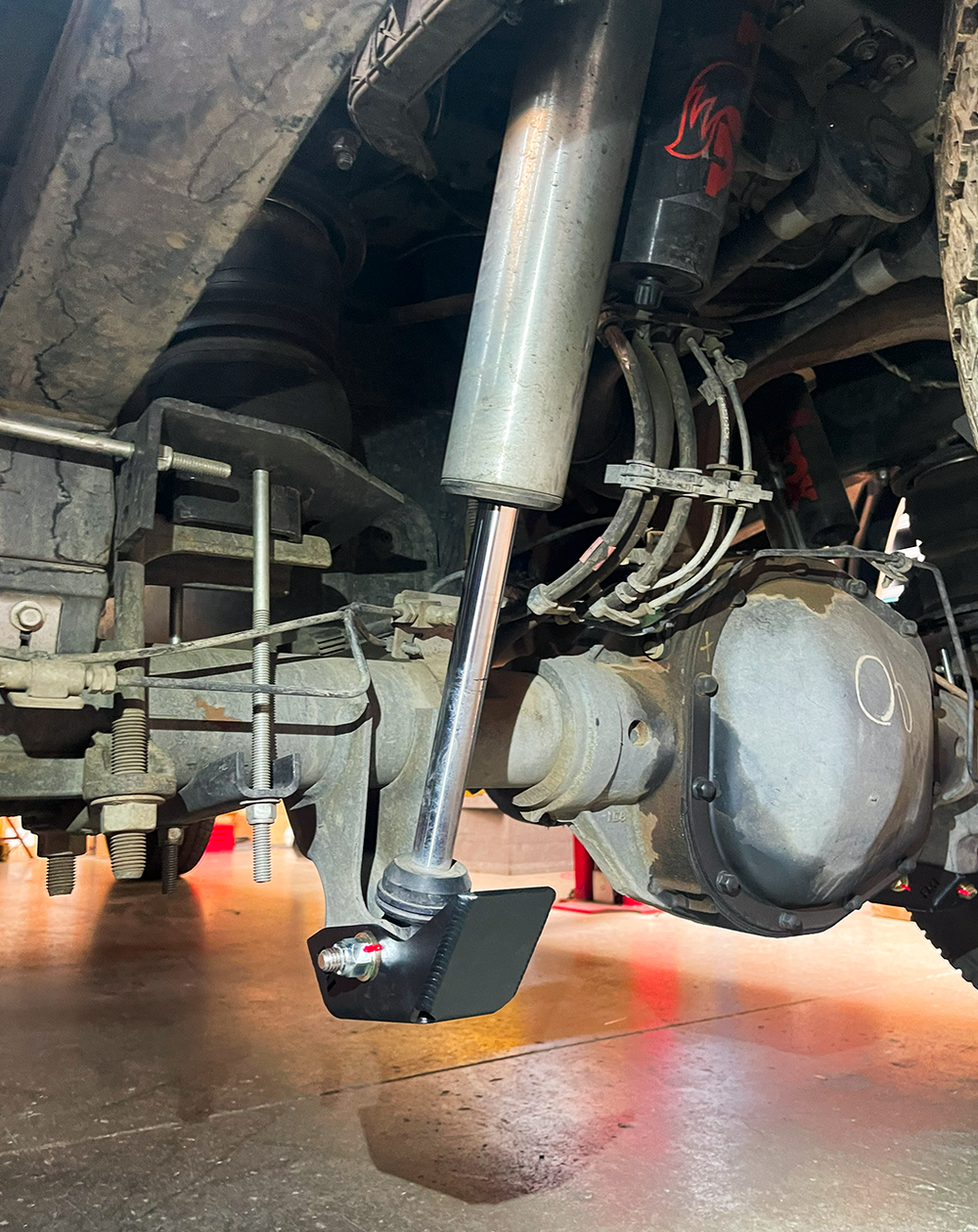 2017-2025 F-250 Super Duty Rear Shock Skid Kit
