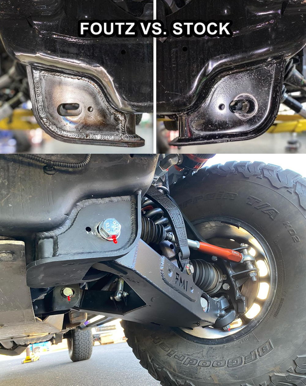 2015-2025 Ford F-150 Lower Arm Pocket Replacement Kit