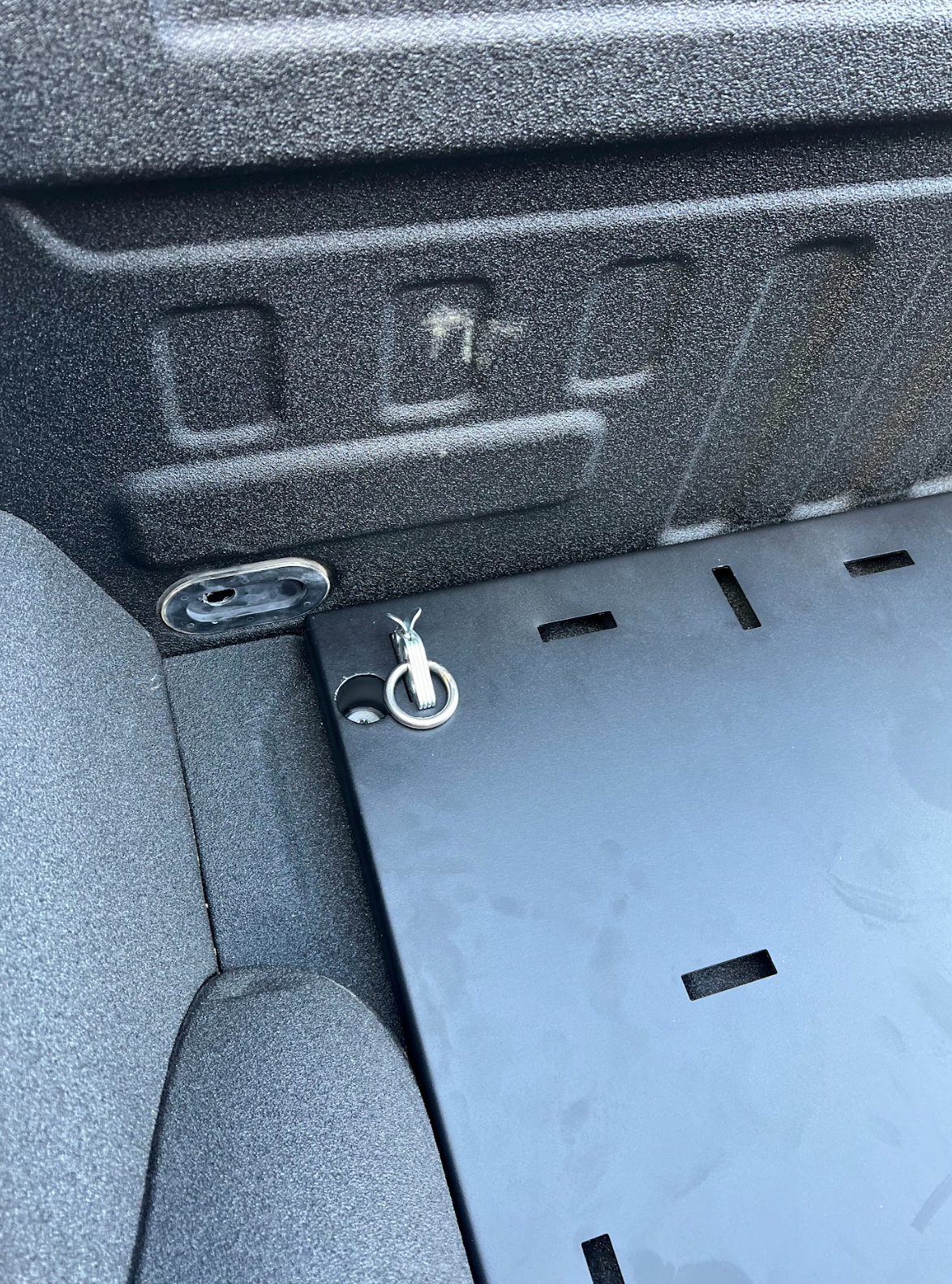 Ford Raptor (2017, 2018, 2019, 2020, 2021, 2022, 2023, 2024) laydown tire and jack carrier