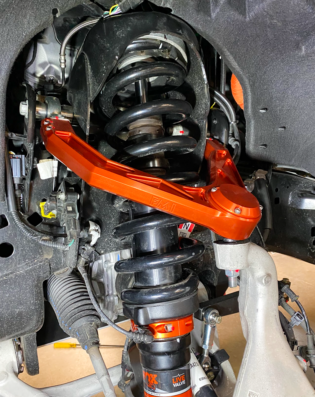 stock length Billet Upper Control Arm Kit  For 2017, 2018, 2019, 2020 Ford Raptor
