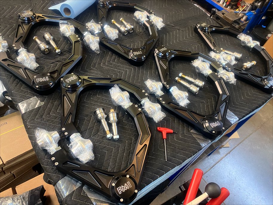 2021-2025 Gen 3 Raptor Billet Upper Arm Kit - stock length