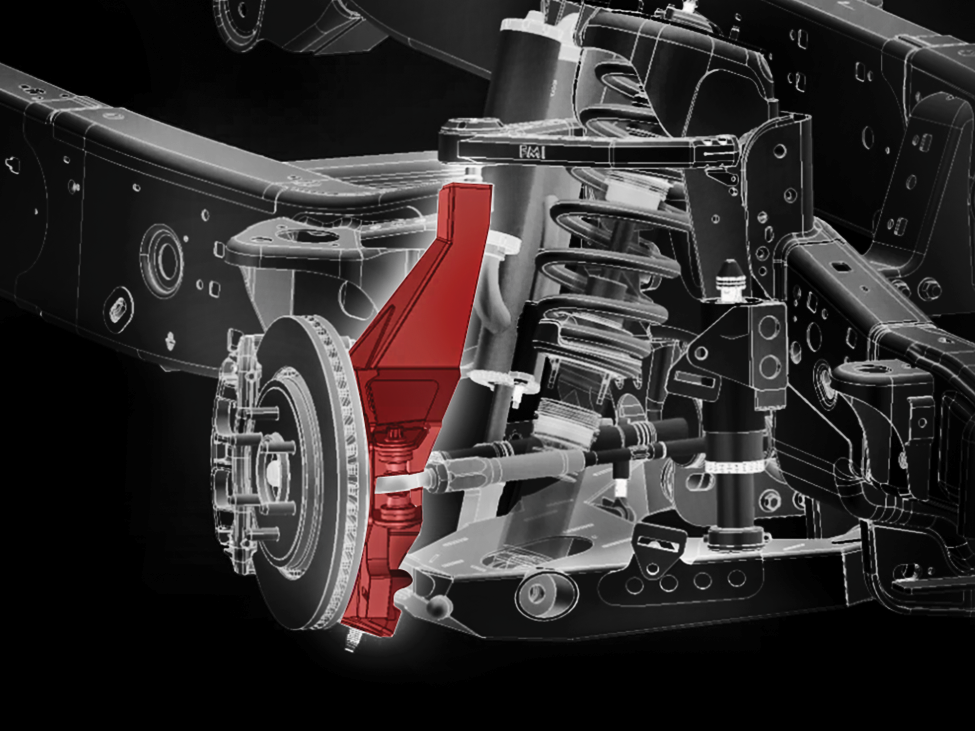 Gen 2 Raptor Fabricated Front Spindle kit