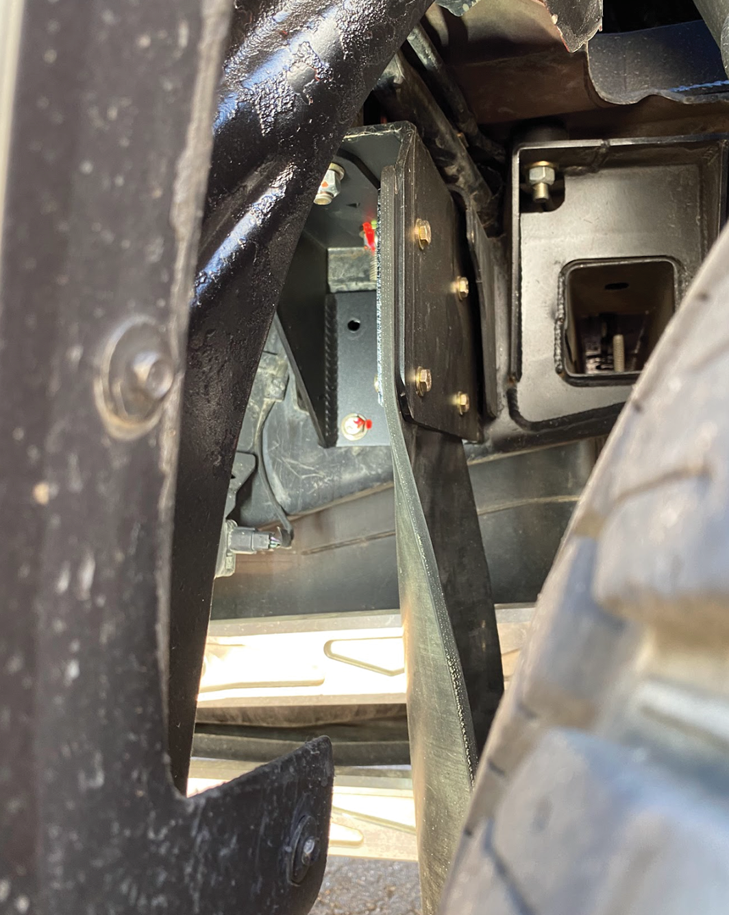 (2017-2023) Gen 2 & Gen 3 Raptor - Rear Shock Mud Flap Frame Mount