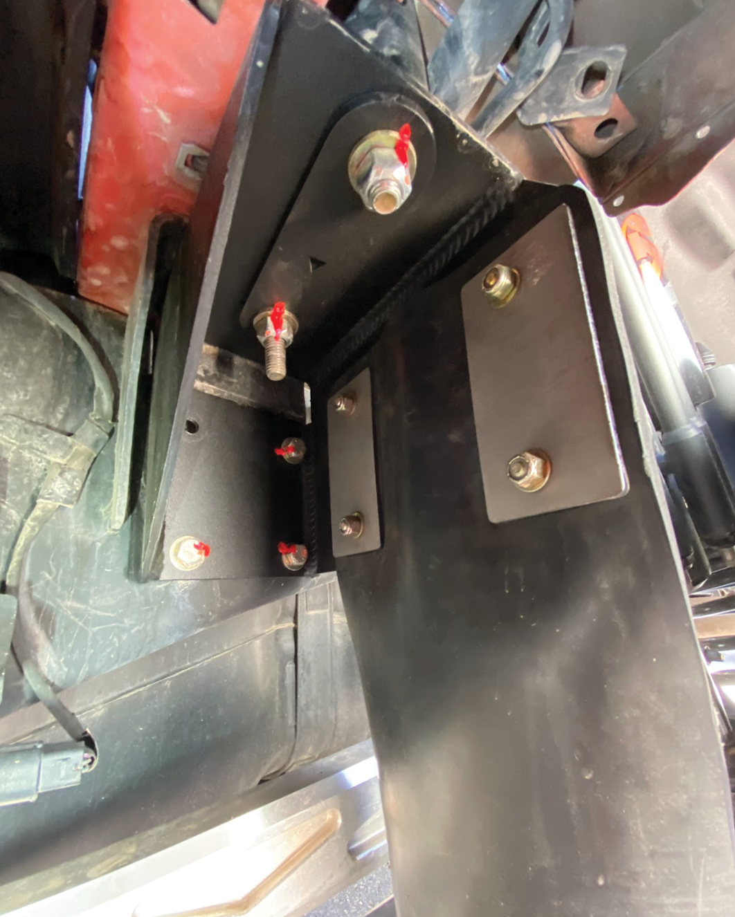 (2017-2023) Gen 2 & Gen 3 Raptor - Rear Shock Mud Flap Frame Mount