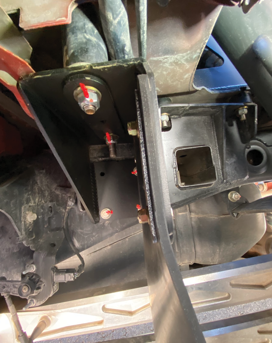 (2017-2023) Gen 2 & Gen 3 Raptor - Rear Shock Mud Flap Frame Mount