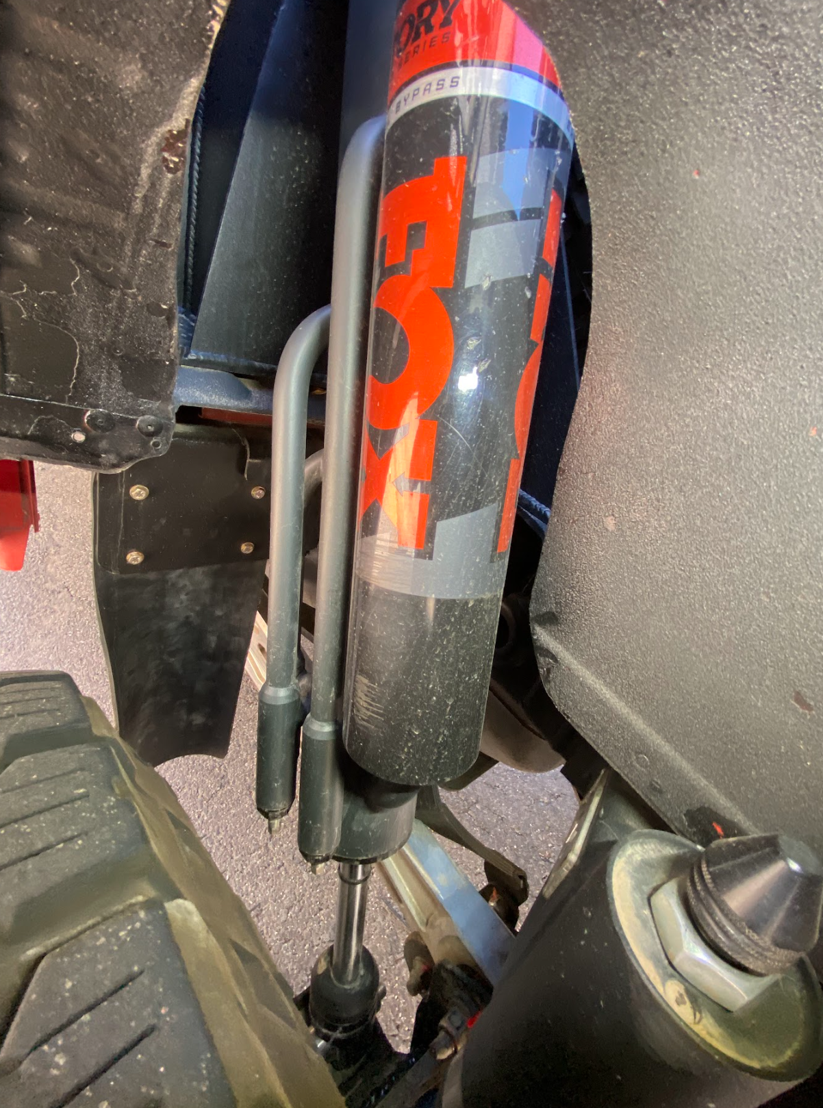 (2017-2023) Gen 2 & Gen 3 Raptor - Rear Shock Mud Flap Frame Mount