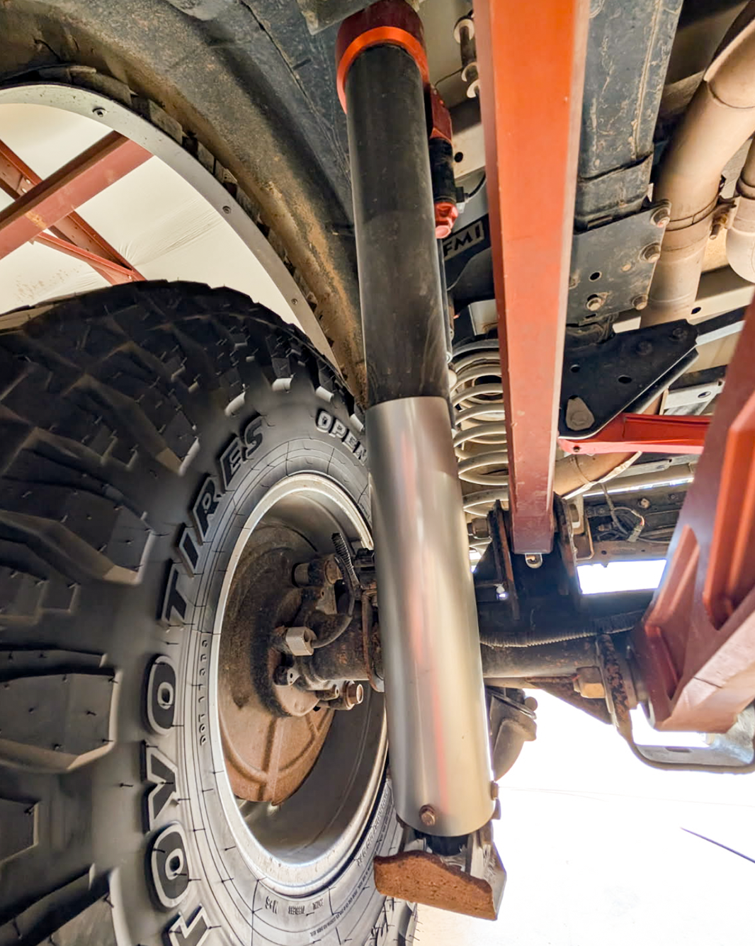 Shock Guard Protection for Fox Factory Race Series 3.2 Live Valve Internal Bypass Gen 3 Raptor 883-06-183