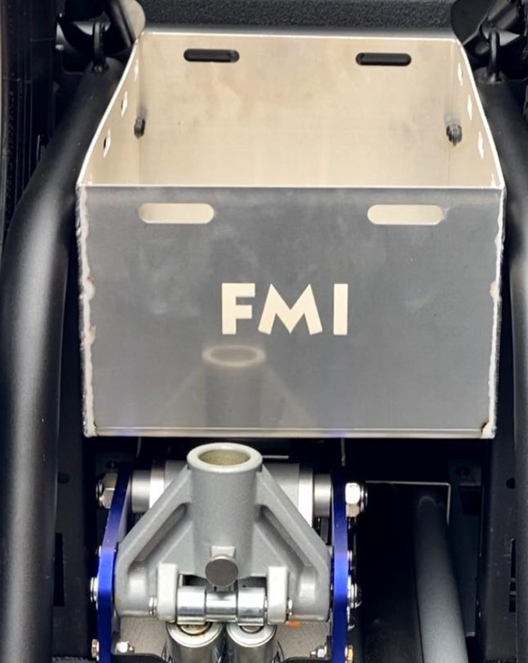 Any Vehicle - Bolt In Aluminum Fuel Jug Tray (10" wide, 5.5 Gal) for Bed Organizer Kits