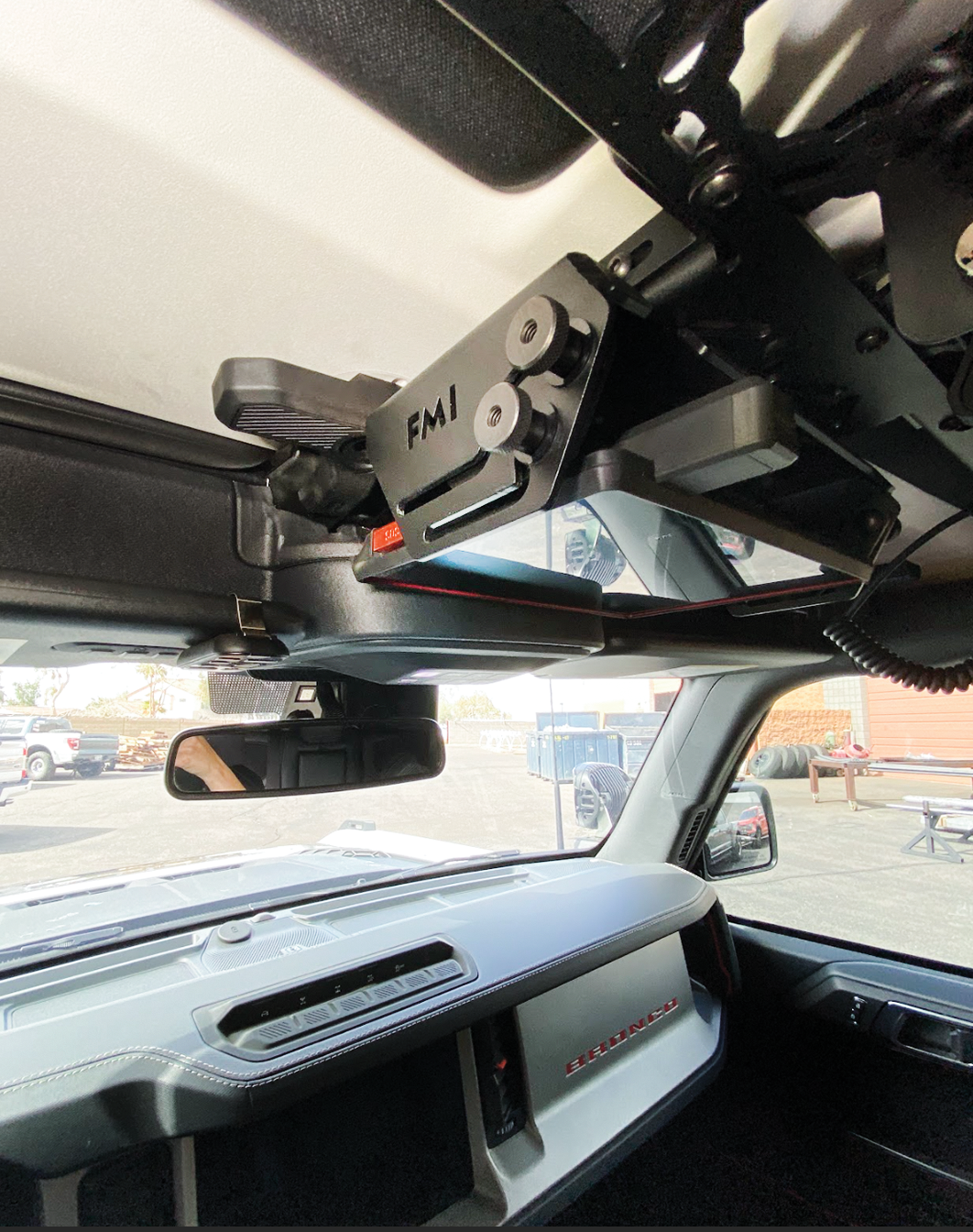 Fold Down Garmin TREAD-XL GPS Mount - (for Bronco & Bronco Raptor Roof Panel)