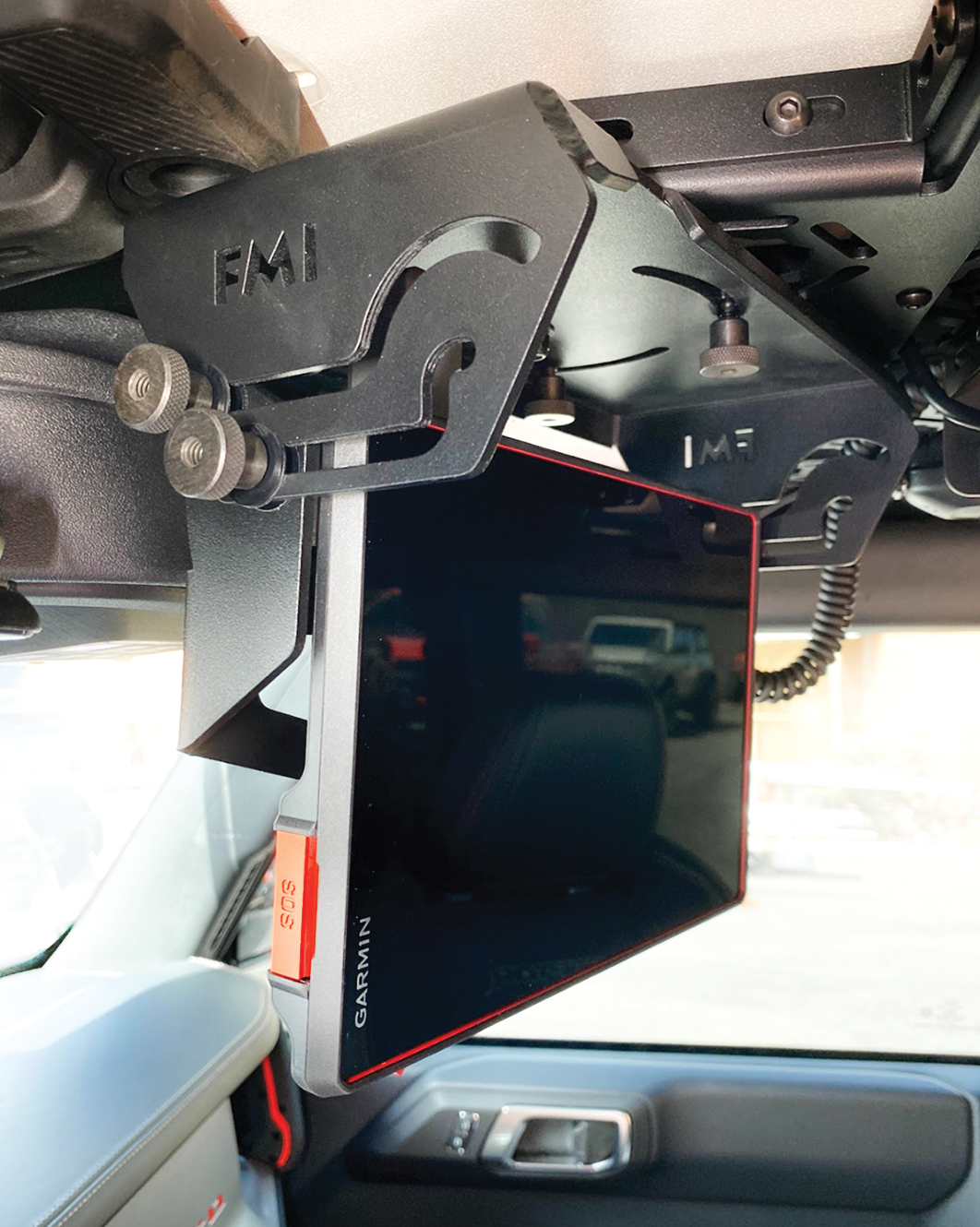 Fold Down Garmin TREAD-XL GPS Mount - (for Bronco & Bronco Raptor Roof Panel)