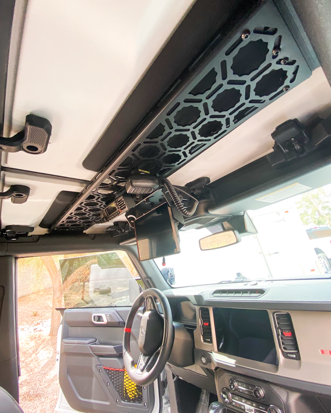 Fold Down Garmin TREAD-XL GPS Mount - (for Bronco & Bronco Raptor Roof Panel)