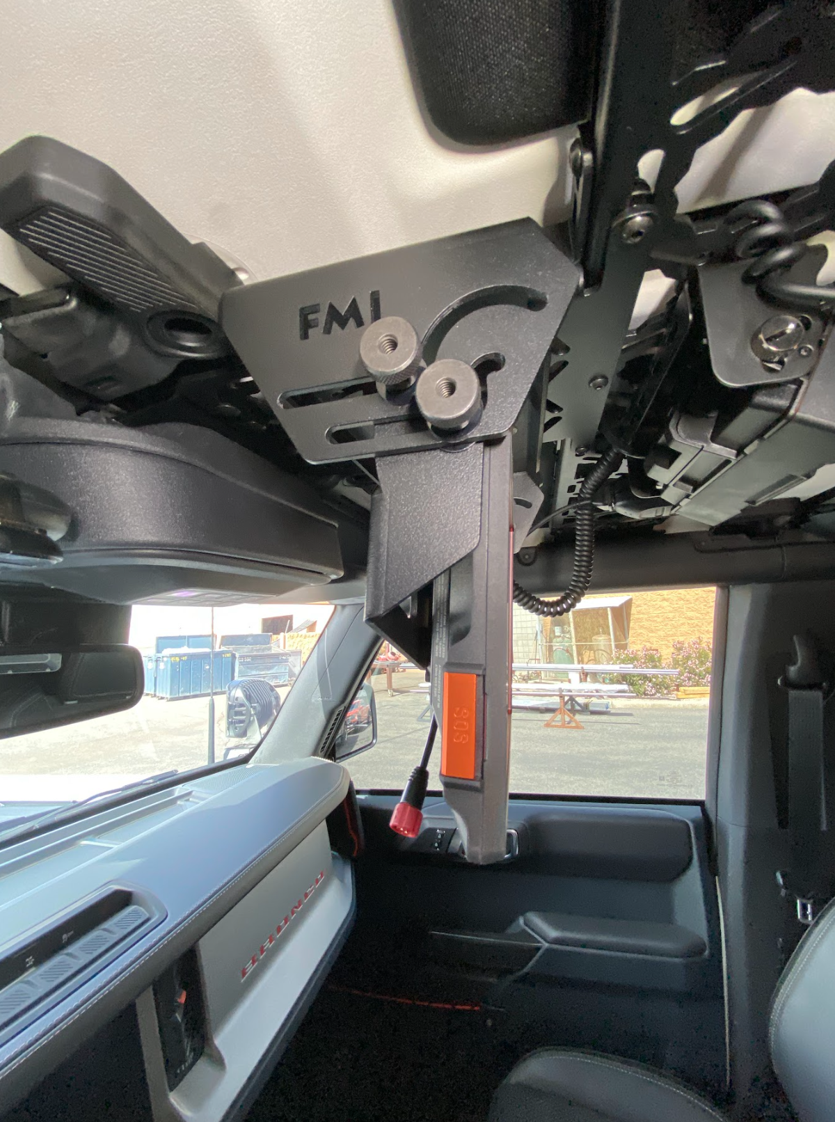 Fold Down Garmin TREAD-XL GPS Mount - (for Bronco & Bronco Raptor Roof Panel)