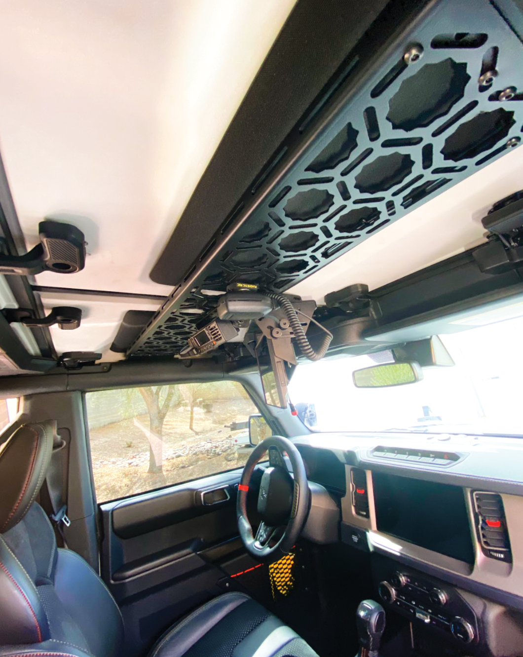 Fold Down Garmin TREAD-XL GPS Mount - (for Bronco & Bronco Raptor Roof Panel)