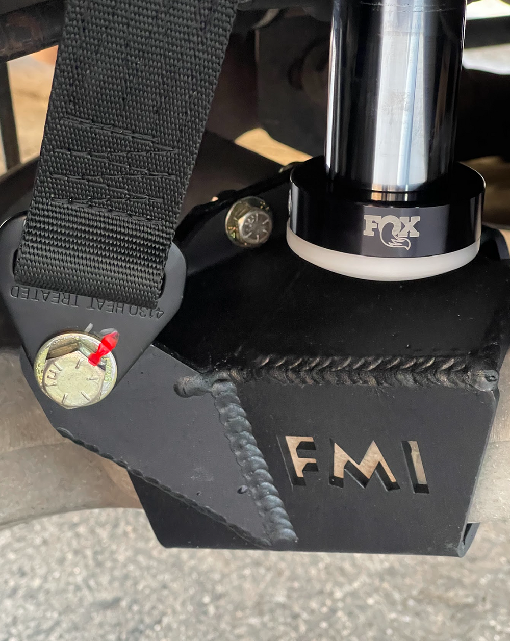 Gen 1 Raptor Front Limit Strap and Bump Stop Kit for Stock Lower A-Arm (2010,2012,2013,2014)