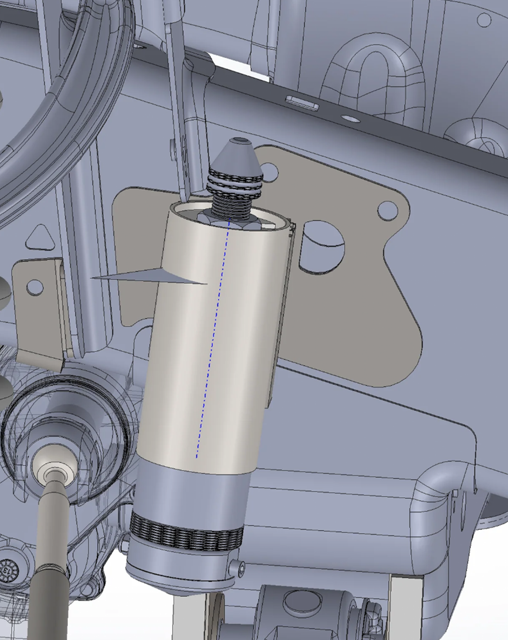 2017-2020 Gen 2 Raptor Front Bump Stop For Fabricated Lower A-Arm