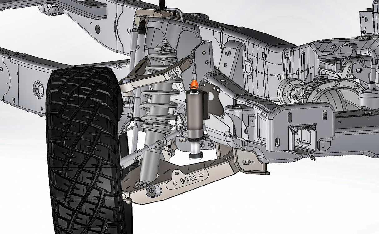 2021-2025 Gen 3 Raptor Front Bump Stop For Fabricated Lower A-Arm