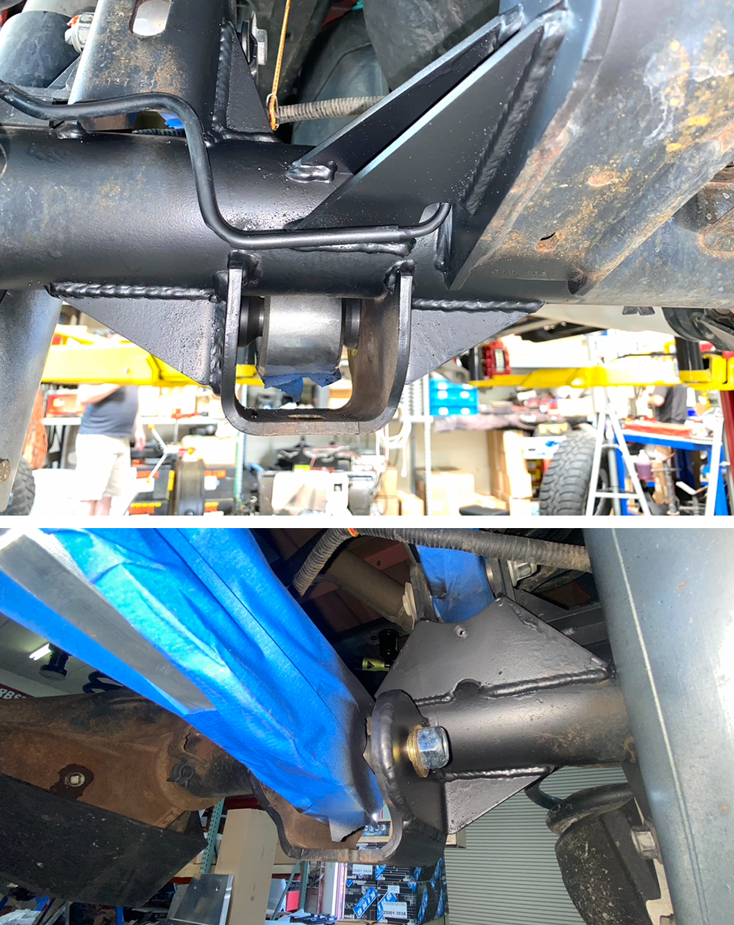 Gen 3 Raptor Rear Axle Gusset Kit