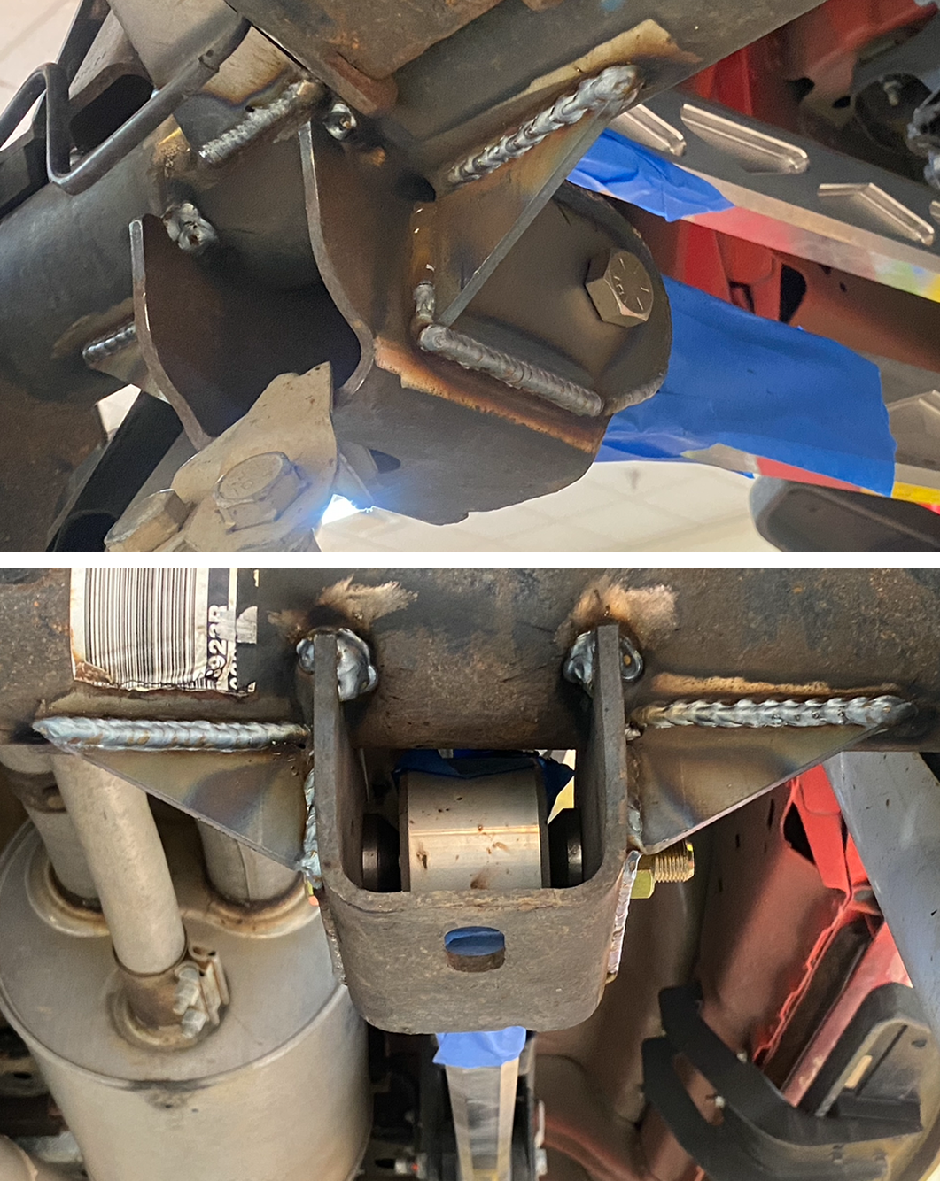 Gen 3 Raptor Rear Axle Gusset Kit