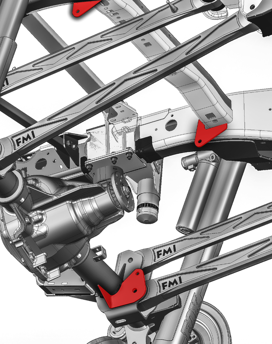 2021-2025 Gen 3 Raptor Rear Limit Strap Kit