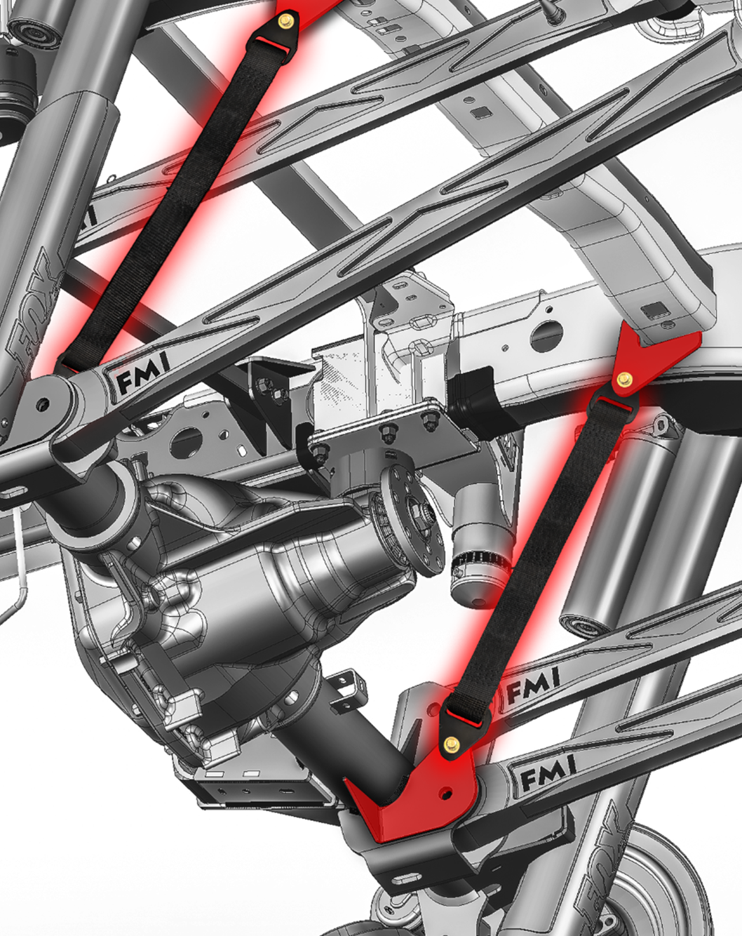 2021-2025 Gen 3 Raptor Rear Limit Strap Kit