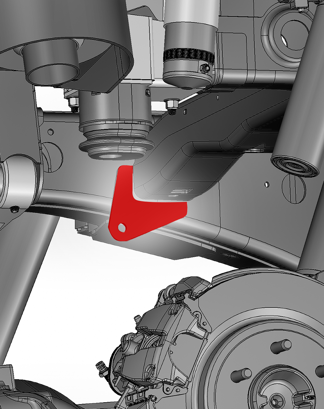 2021-2025 Gen 3 Raptor Rear Limit Strap Kit