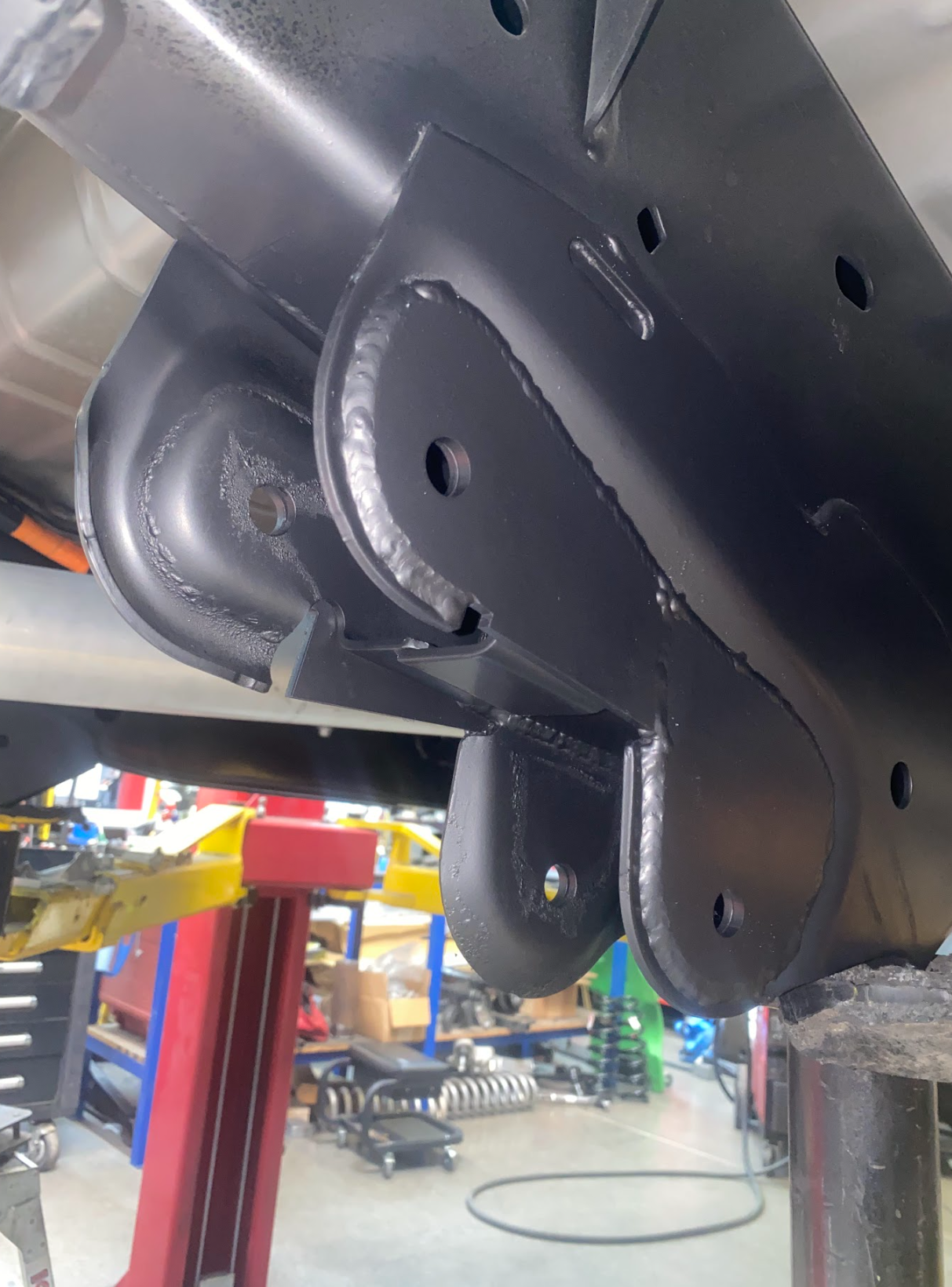 2021-2025 Gen 3 Raptor 5 Link Stock Rear Arm Frame Mount Gusset Kit