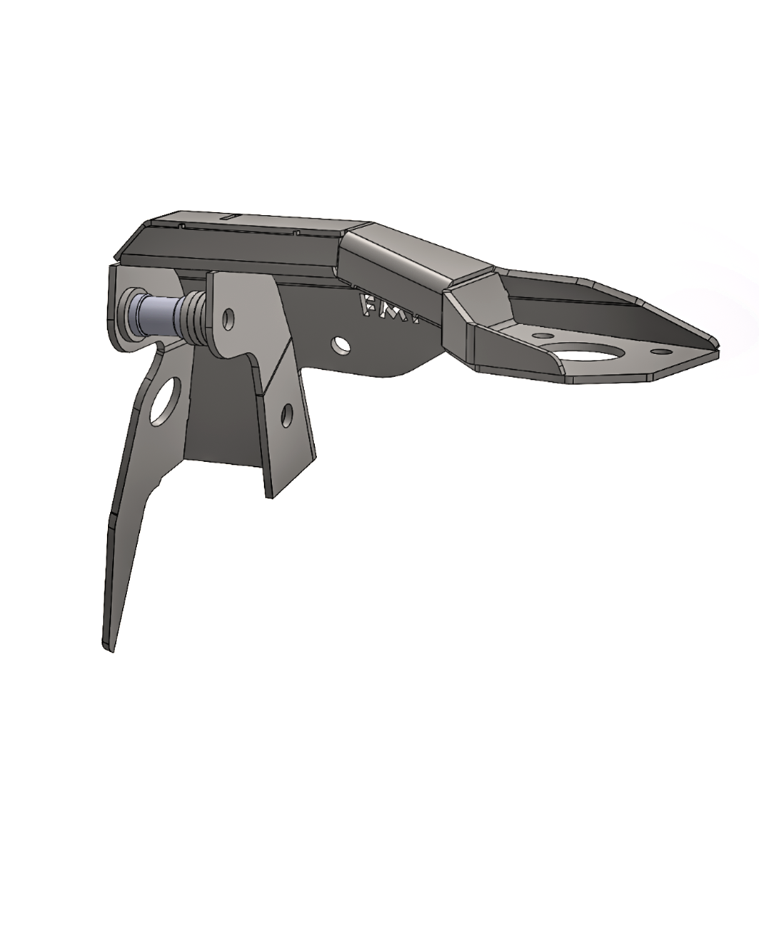 2021 -2024 Ram TRX Fabricated Front By-Pass Shock Mount Kit